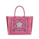 Γυναικεία Αδιάβροχη Υφασμάτινη Τσάντα Θαλάσσης Le Pandorine Yoko Φούξια