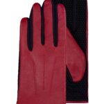 Γυναικεία Δερμάτινα Γάντια Mia Κόκκινο