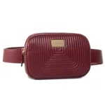 Γυναικεία Eco Leather Trussardi Belt Bag Frida Μπορντό