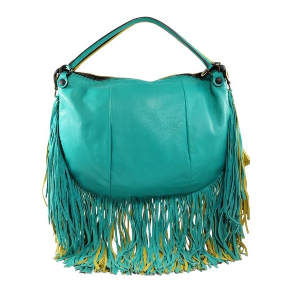 Γυναικεία Δερμάτινη Gabs Shoulder Bag Star Tg Τιρκουάζ