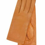 Γυναικεία Δερμάτινα Gloves Chelsea Κίτρινο,Otto Kessler
