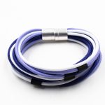 Elastic Colorful Cords Bracelet Multi Blue Christina Brampti