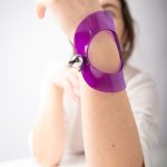 Plexiglass Bracelet Μωβ Christina Brampti