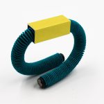 Rabber Cord Bracelet Πετρόλ Christina Brampti