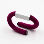 Rabber Cord Bracelet Μπορντό Christina Brampti