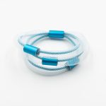 Minimal Nets Bracelet Light Blue Christina Brampti