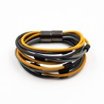 Elastic Colorful Cords Bracelet Multi Yellow Christina Brampti