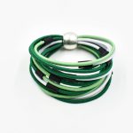 Elastic Colorful Cords Bracelet Multi Green Christina Brampti