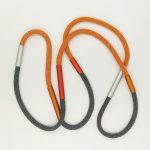 Aluminium Multi Colour Tude Long Necklace K27q Christina Brampti