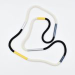 Aluminium Multi Colour Tude Long Necklace K27zG Christina Brampti