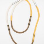 Aluminium Multi Colour Tude Long Necklace K27zO Christina Brampti