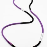 Aluminium Multi Colour Tude Long Necklace K27za Christina Brampti