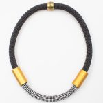 Simplicity Aluminium Colour Tude Necklace K35Ε12  Christina Brampti