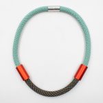 Simplicity Aluminium Colour Tude Necklace K35Ε3  Christina Brampti