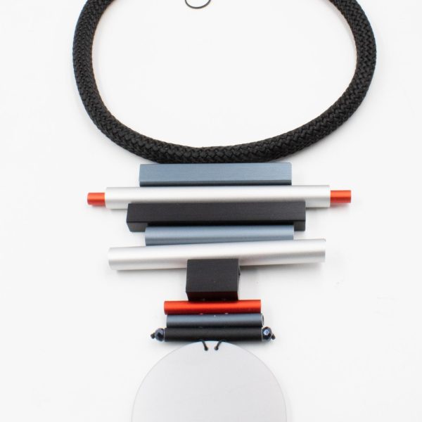 Geometric Tube Plexiglass  Boho Necklace  Κ34Χ  Christina Brampti