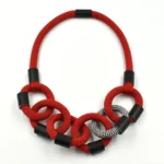 Olympic Loop  Short  Necklace K2112P Christina Brampti