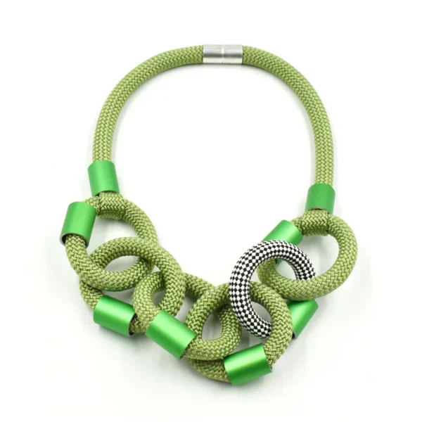 Olympic Loop  Short  Necklace K2112V Christina Brampti
