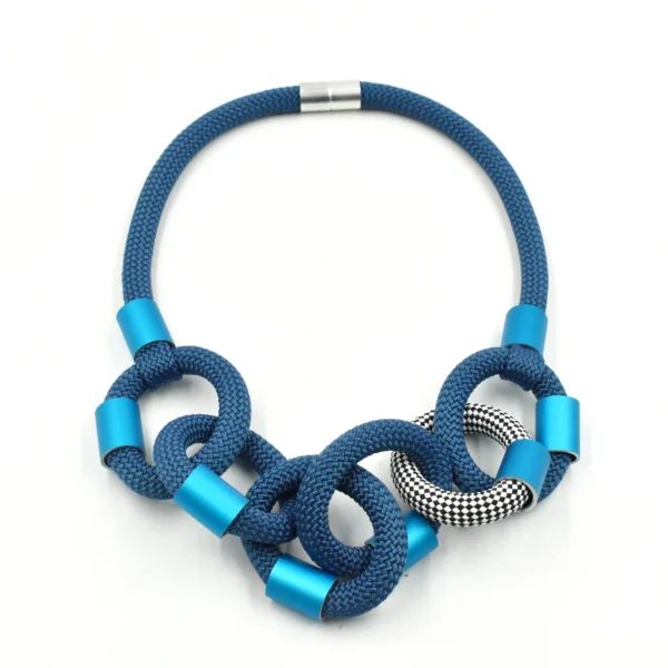 Olympic Loop  Short  Necklace K2112Χ Christina Brampti
