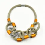 Olympic Loop  Short  Necklace K2112ΖΑ Christina Brampti