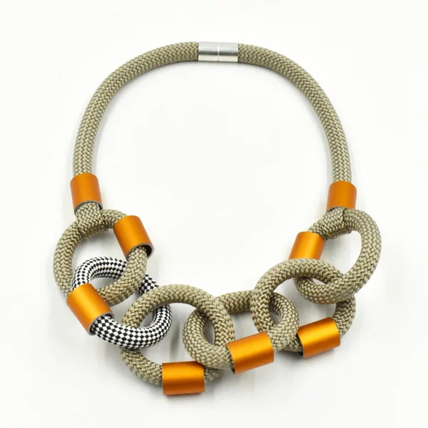 Olympic Loop  Short  Necklace K2112ΖΑ Christina Brampti