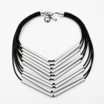 Thin Tube Cotton Multiple Necklace K1994Y Christina Brampti