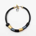 Multi  Aluminium Tube Necklace K2004U Christina Brampti