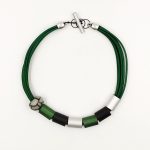 Multi  Aluminium Tube Necklace K2004q Christina Brampti