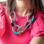 Olympic Loop  Short  Necklace K2112O Christina Brampti