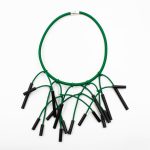 Tube Knot Twig Aluminium Necklace K2281C Christina Brampti