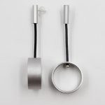 Aluminium Tube Earrings  S1529A Christina Brampti
