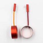 Aluminium Tube Earrings  S1529Ε Christina Brampti