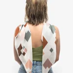 Silk Twill Scarf Norma Nudo Monk