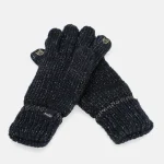 Γυναικεία Πλεκτά Γάντια Logomania Anekke Navy Blue