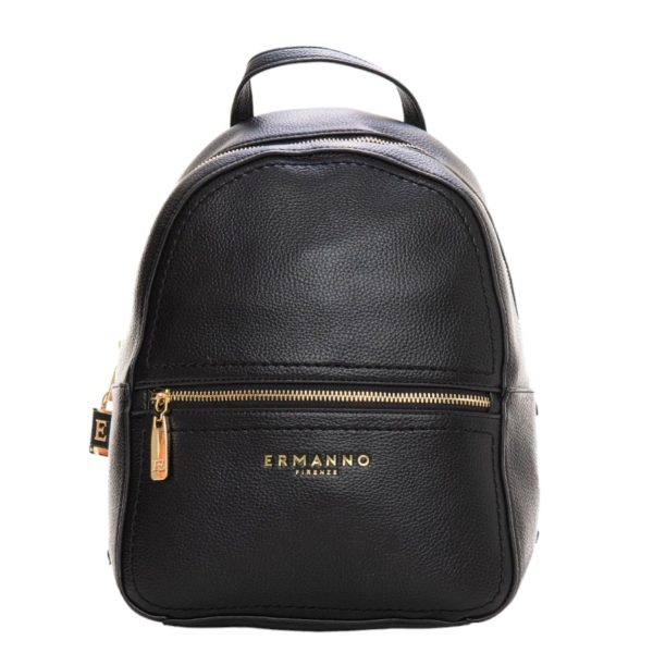 Γυναικείο Eco Leather Backpack Ermanno Scervino Posey Μαύρο