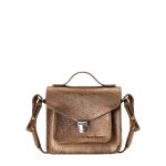Γυναικεία Δερμάτινη Crossbody Bag Paul Marius MADEMOISELLE GEORGE XS - CUIVRÉ