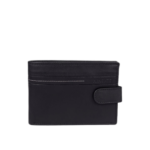 Ανδρικό Δερμάτινο Πορτοφόλι Armonto Μαύρο Arm3a