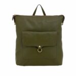 Γυναικείο Δερμάτινο Σακίδιο Πλάτης Gabs Urban Lolita M Λαδί