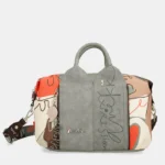 Τσάντα Eco Leather Bowling Bag Anekke Ole Multicolor
