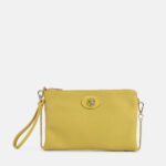 Γυναικεία Eco Leather Crossbody Bag Ynot? Hap Small Κίτρινο