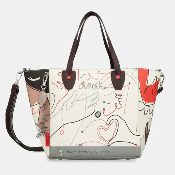 Γυναικεία Eco Leather Shopper Anekke Alma Multicolor