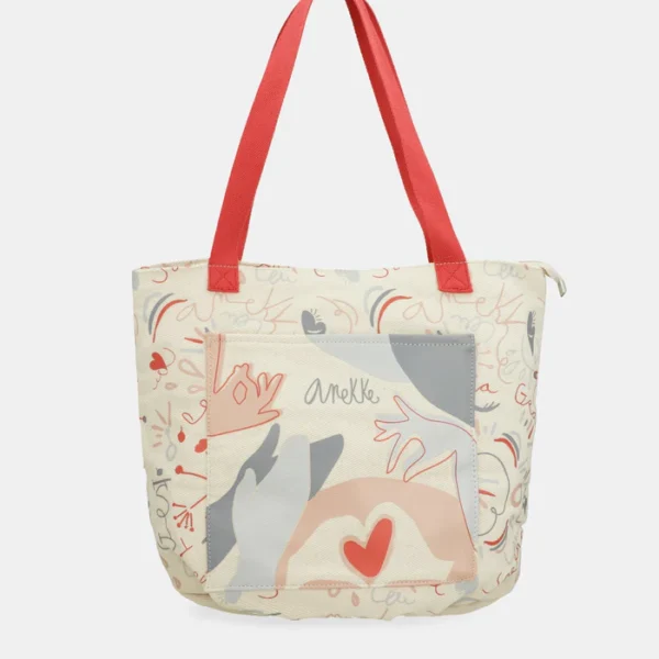 Τσάντα Shopper Θαλάσσης  Anekke Ole Εκρου