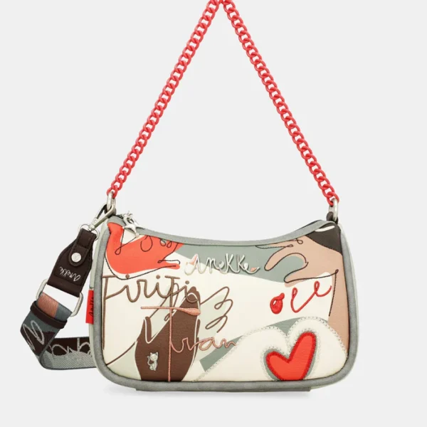 Γυναικεία Eco Leather Shoulder Bag Anekke Ole Multicolor