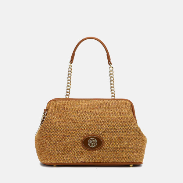 Γυναικεία Crossbody Bag Ynot? Man Κάμελ