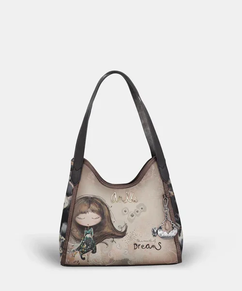 Τσάντα Ωμου Με Λαβές Anekke Real