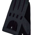 Γυναικεία Δερμάτινα Γάντια Mia Grip Driver Μαύρα