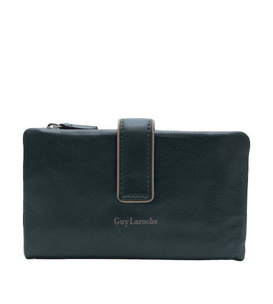 Γυναικείο Δερμάτινο Πορτοφόλι Guy Laroche,Πράσινο L