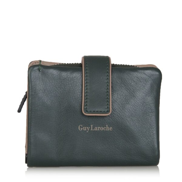 Γυναικείο Δερμάτινο Πορτοφόλι Guy Laroche,Λαδί medium