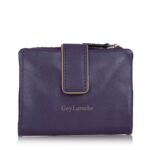 Γυναικείο Δερμάτινο Πορτοφόλι Guy Laroche,Μώβ small