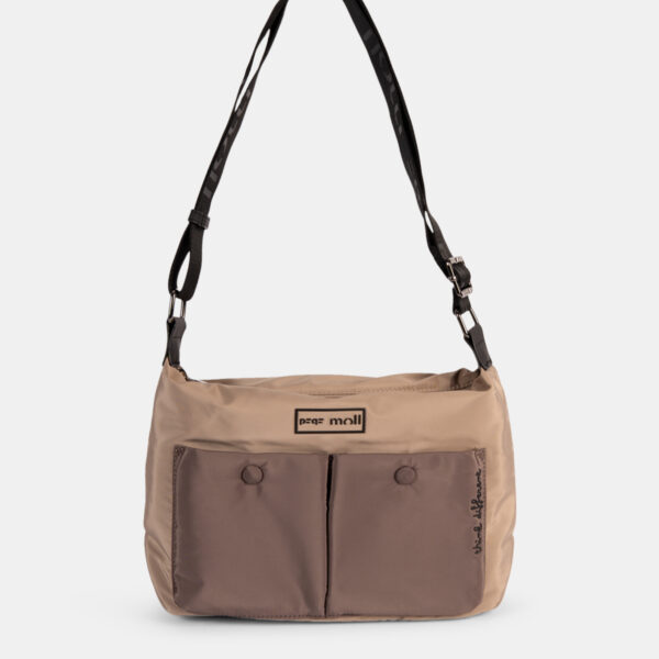 Τσάντα Χιαστί Marion Μπεζ,PEPE_Moll