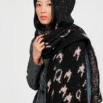 Γυναικείο Κασκόλ - Κουκούλα Anekke Μαύρο